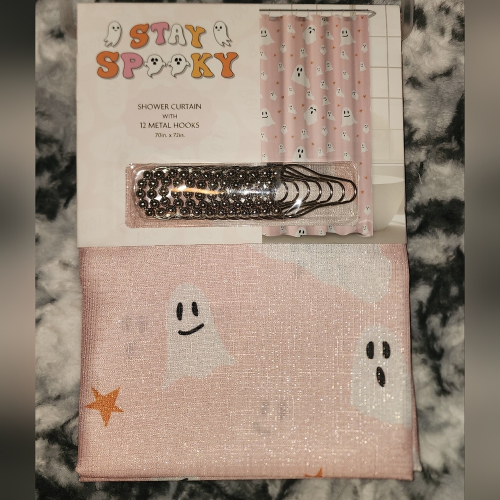 Stay Spooky Shower Curtain